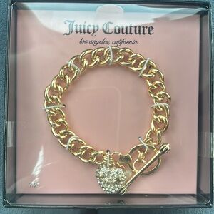 Juicy couture gold bracelet